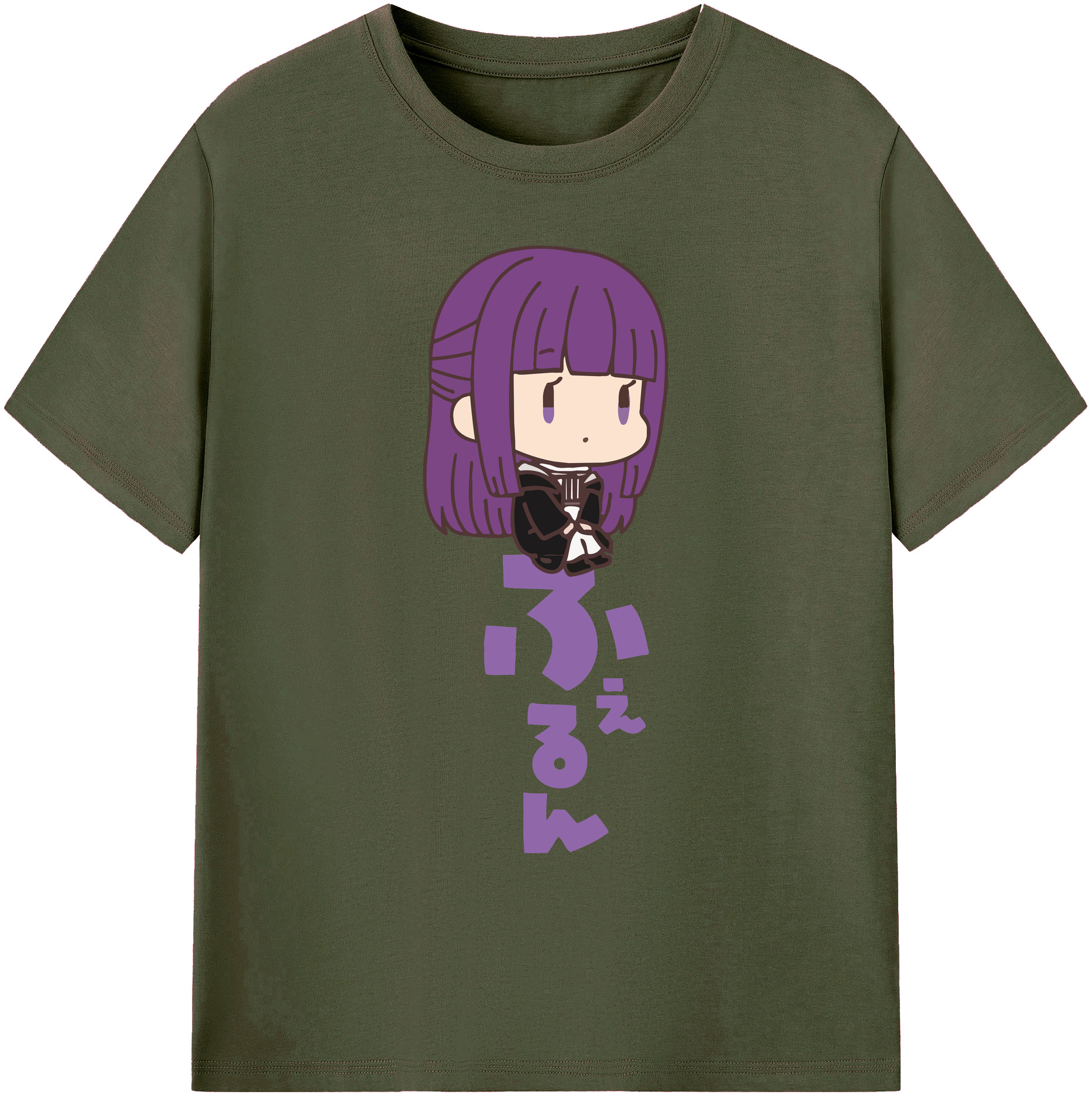 （画像用） 葬送のフリーレン Frieren 綿100％ メンズ半袖Tシャツ｜肌触りやわらか＆通気性